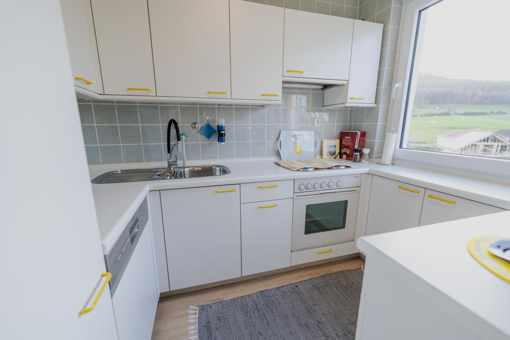 Ferienhaus Schoene Aussicht Ferienwohnung Gelb Hemfurth-Edersee Εξωτερικό φωτογραφία